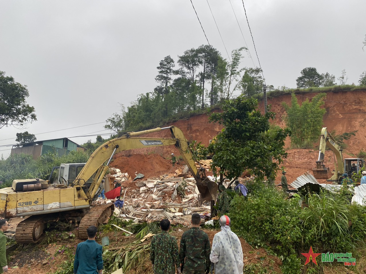 Nạn nhân thứ hai trong vụ sạt lở đất tại Lâm Đồng tử vong